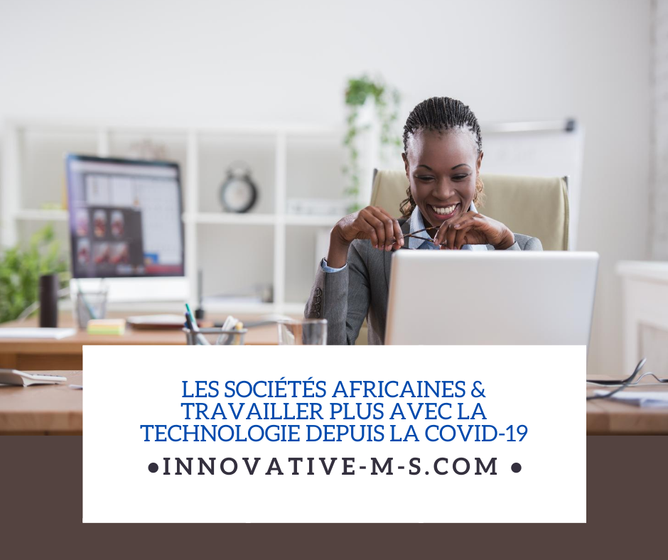Société africaine travailler avec plus de technologie